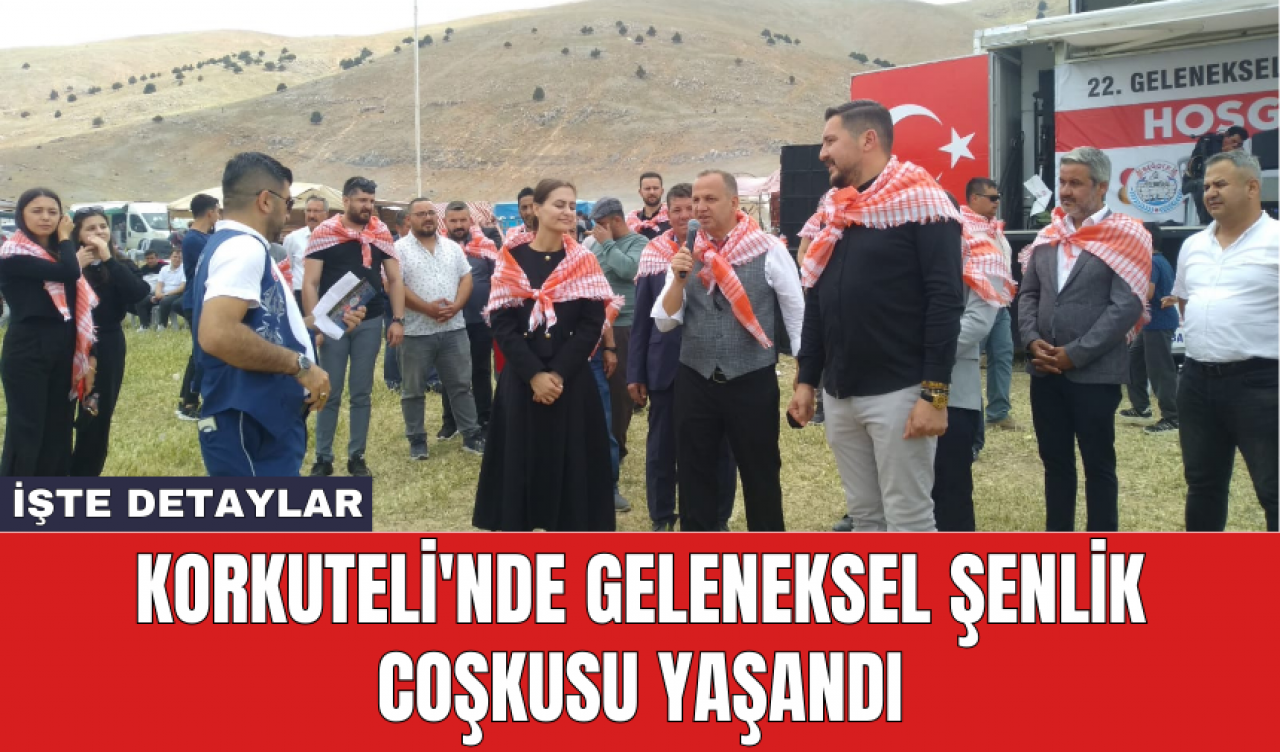 Korkuteli'nde geleneksel şenlik coşkusu yaşandı