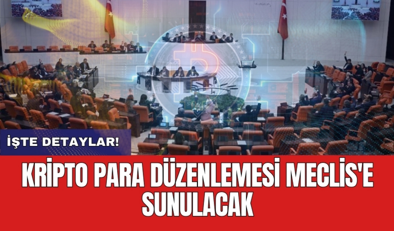 Kripto para düzenlemesi Meclis'e sunulacak