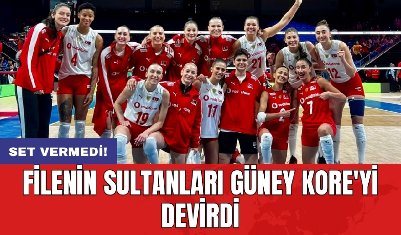 Filenin Sultanları Güney Kore'yi devirdi