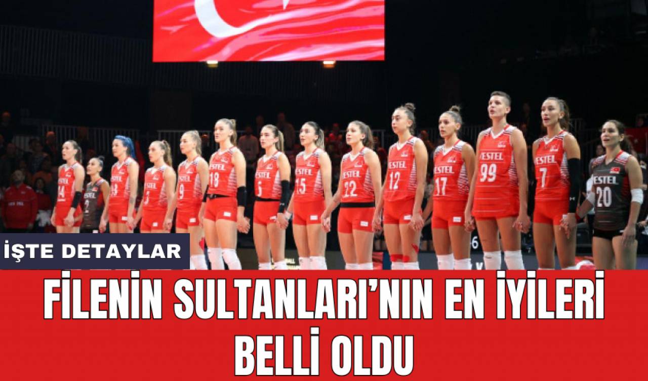 Filenin Sultanları'nın en iyileri belli oldu