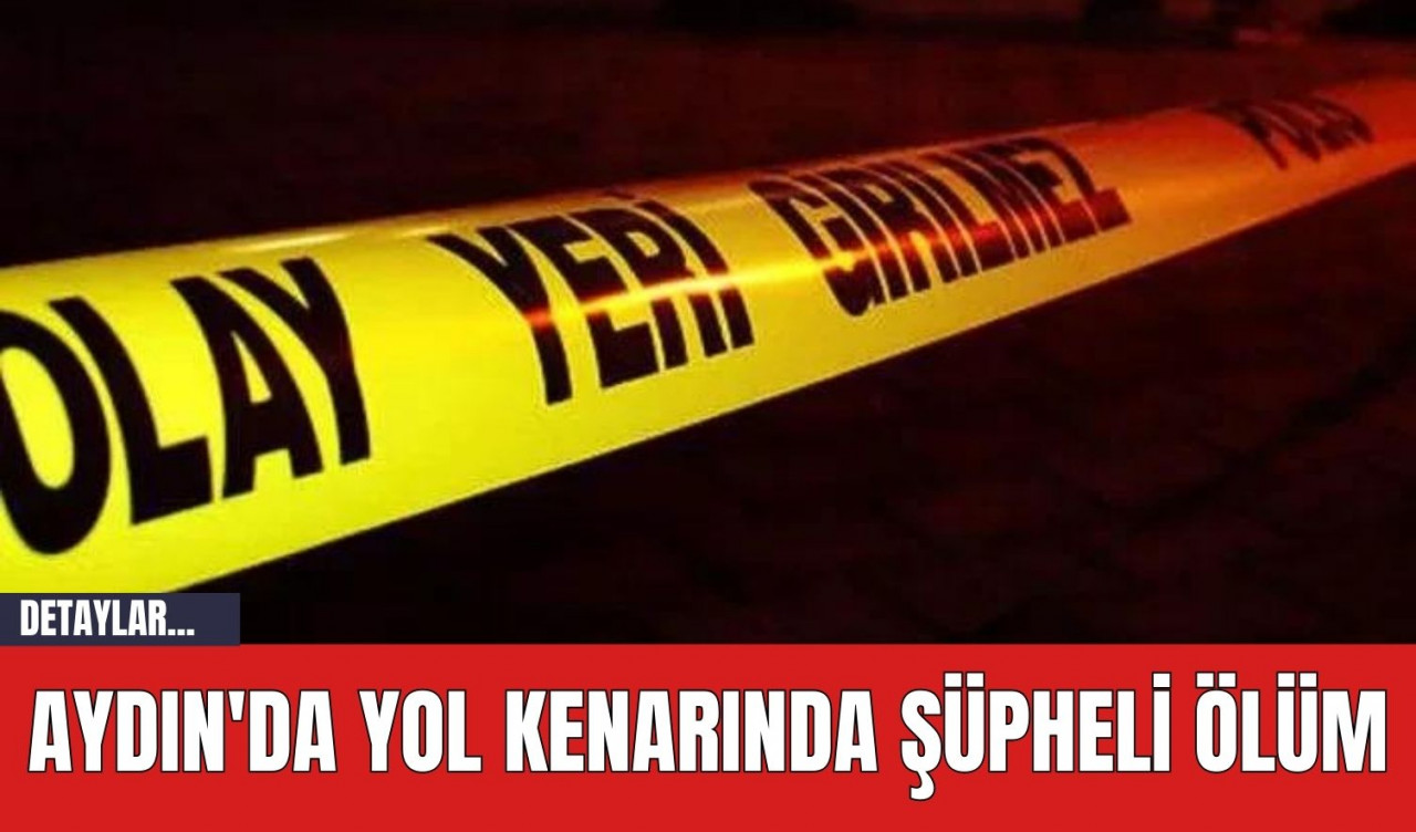 Aydın'da Yol Kenarında Şüpheli Öl*m