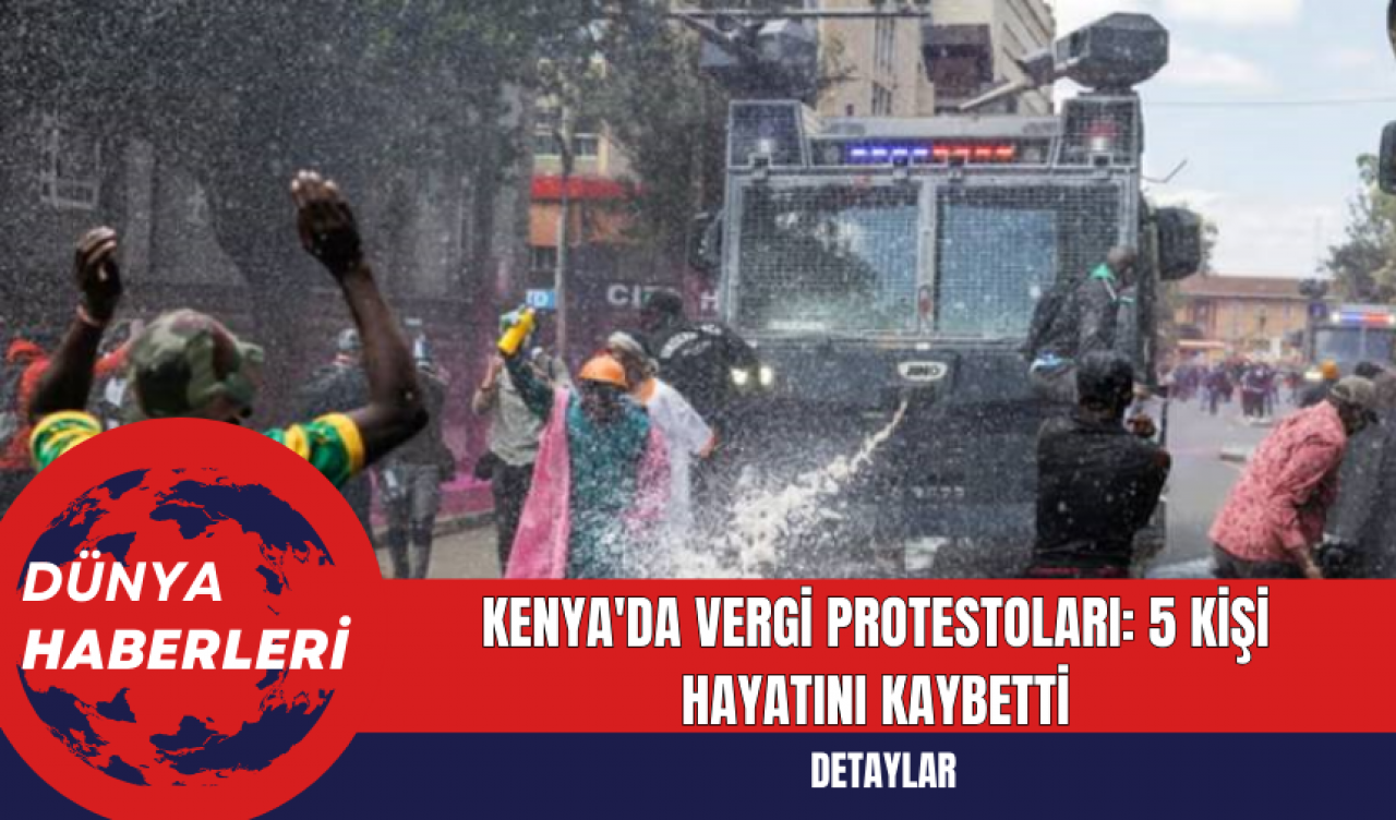 Kenya’da Vergi Protestoları: Hükümet Göz Yaşartıcı Gaz Kullandı