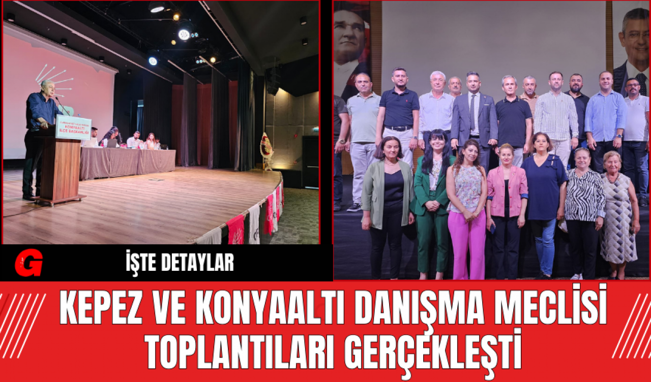 Kepez ve Konyaaltı Danışma Meclisi Toplantıları Gerçekleşti