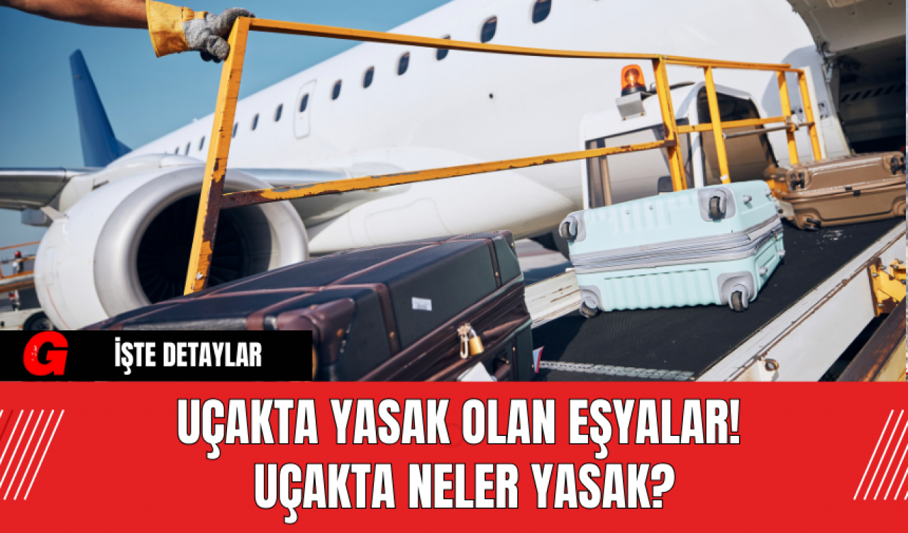 Uçakta Yasak Olan Eşyalar! Uçakta Neler Yasak?