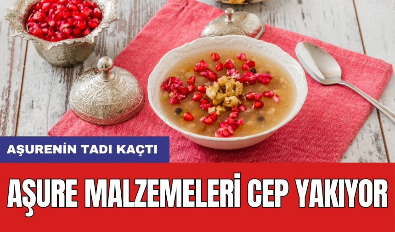 Aşurenin tadı kaçtı! Aşure malzemeleri cep yakıyor