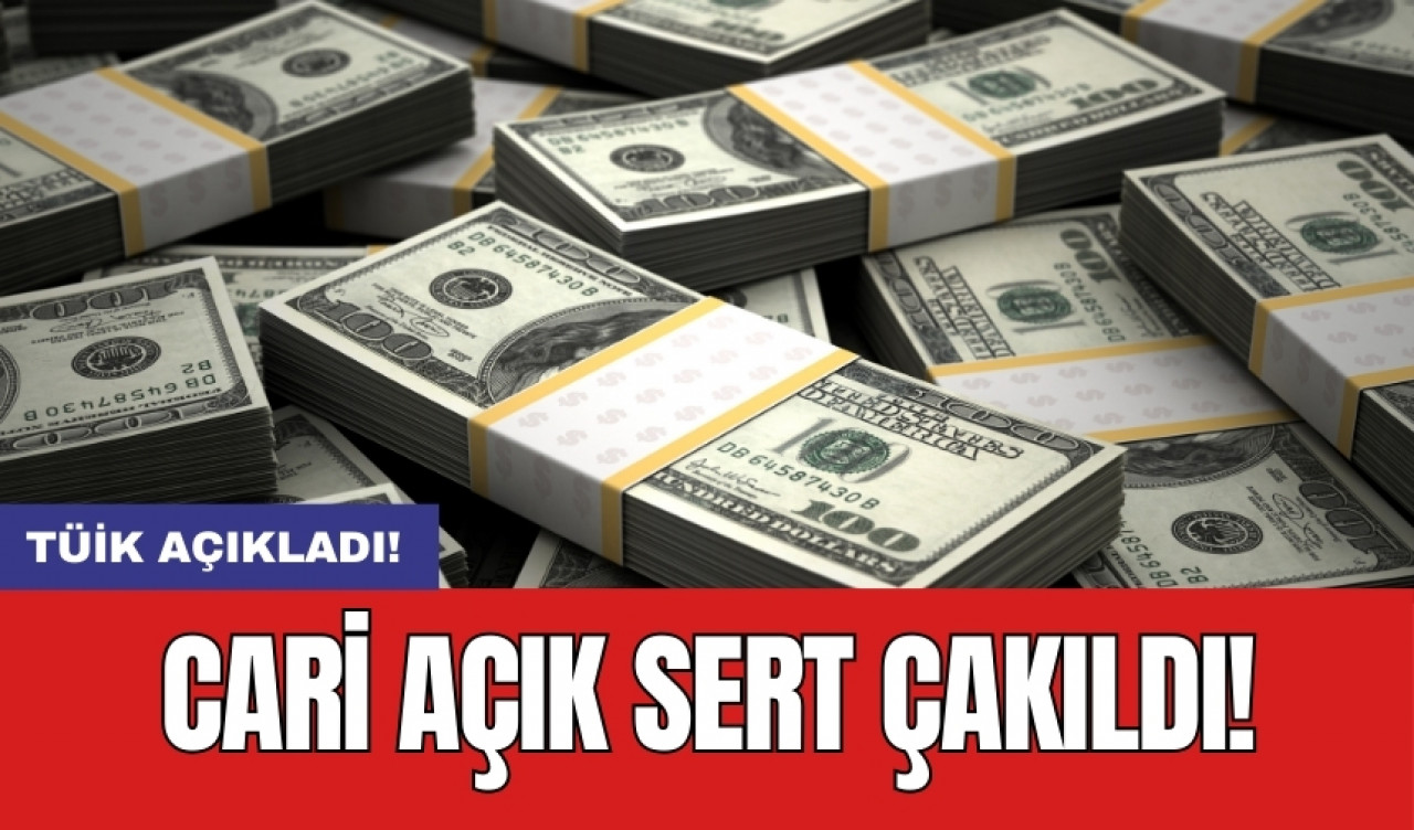 Cari açık sert çakıldı!