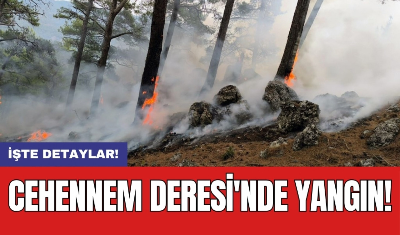 Cehennem Deresi'nde yangın!