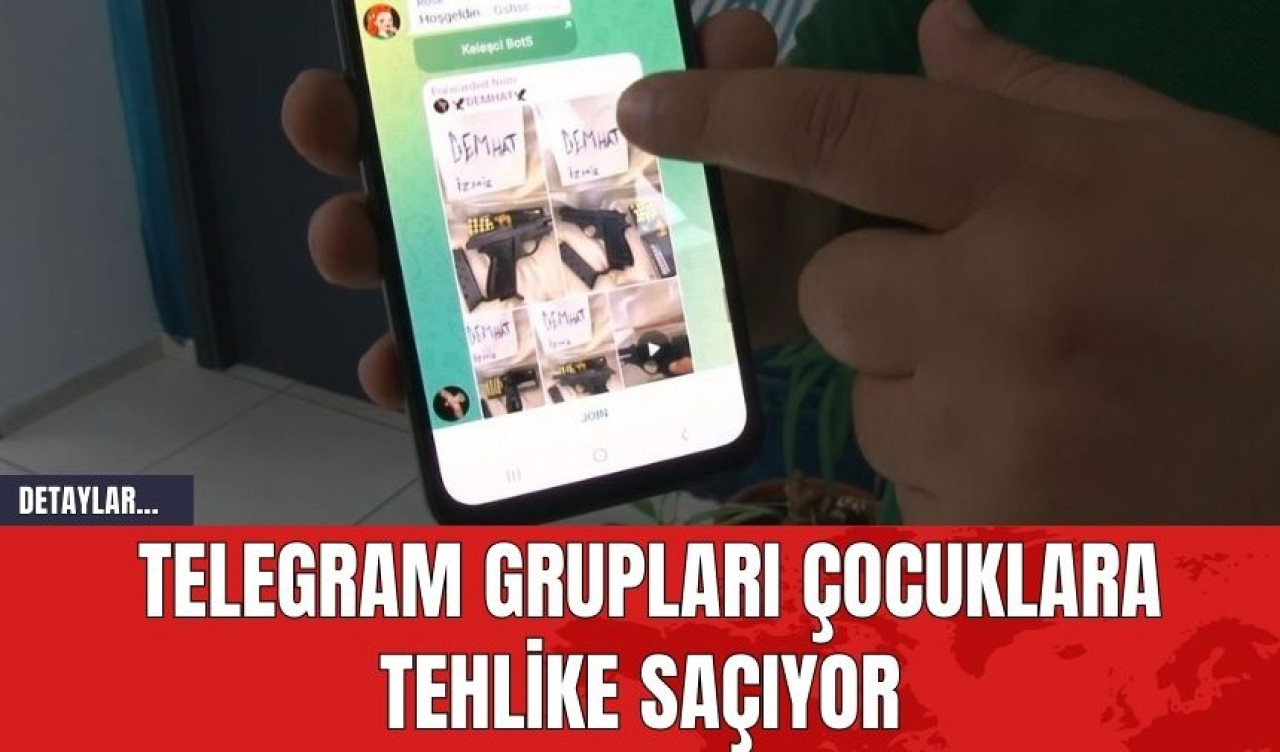 Telegram Grupları Çocuklara Tehlike Saçıyor