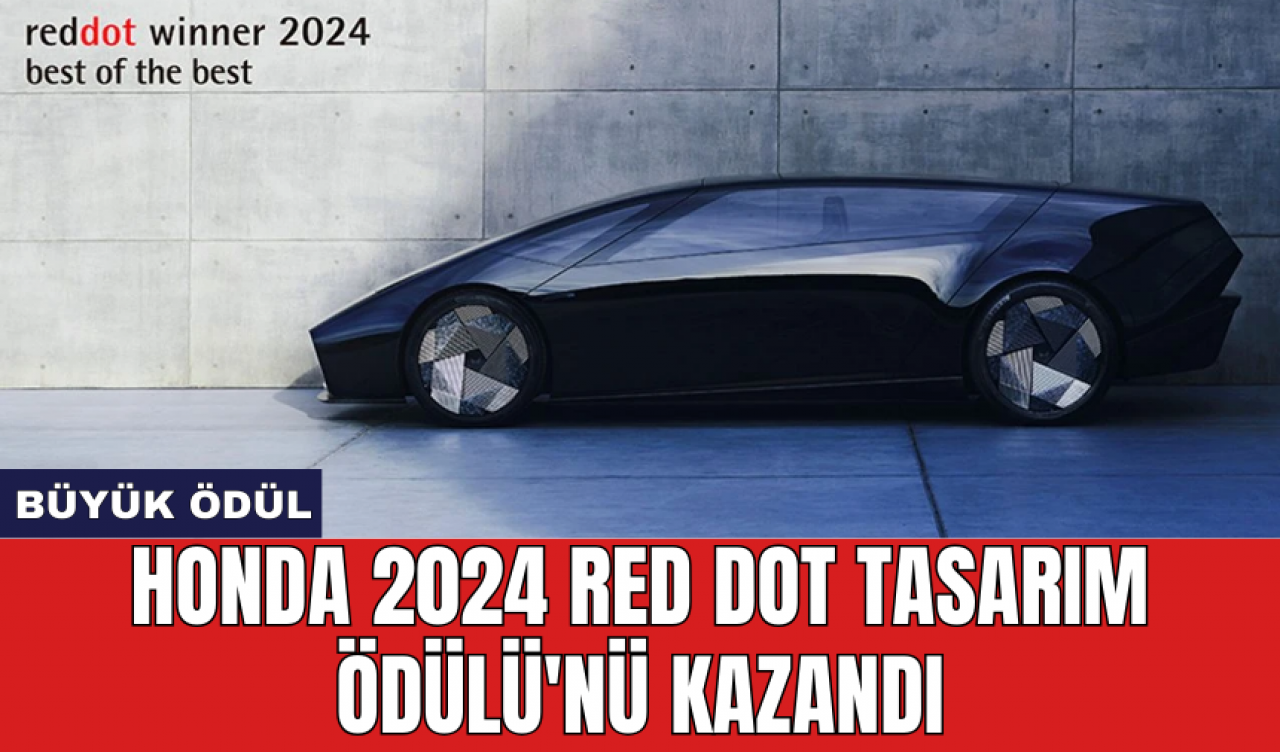 Honda 2024 Red Dot Tasarım Ödülü'nü kazandı