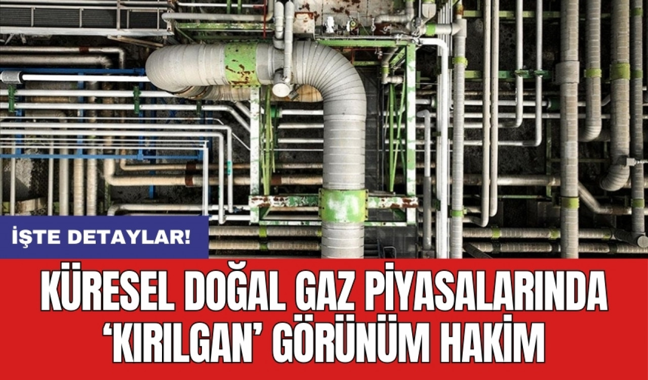 Küresel doğal gaz piyasalarında ‘kırılgan’ görünüm hakim