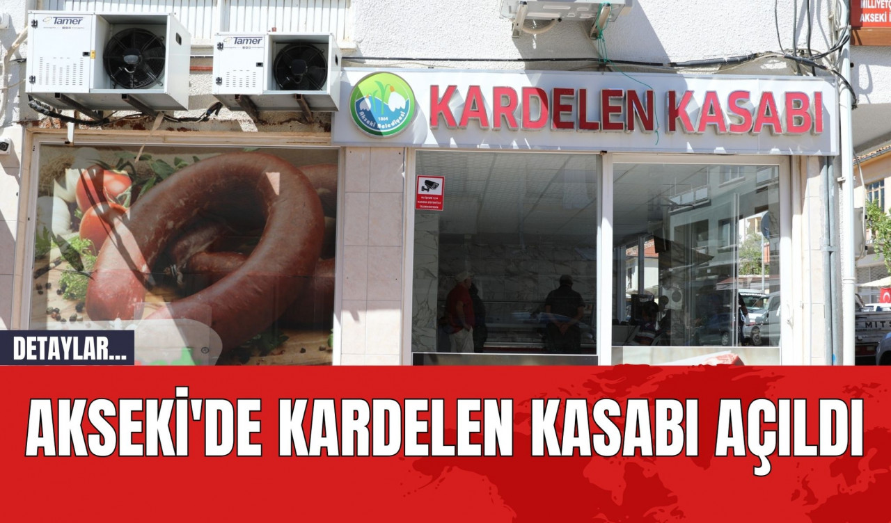 Akseki'de Kardelen Kasabı Açıldı