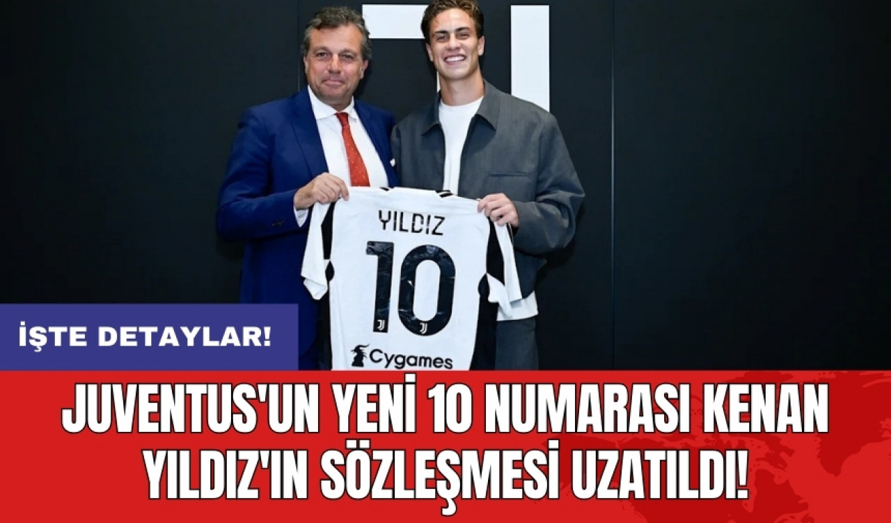 Juventus'un yeni 10 numarası Kenan Yıldız'ın sözleşmesi uzatıldı!