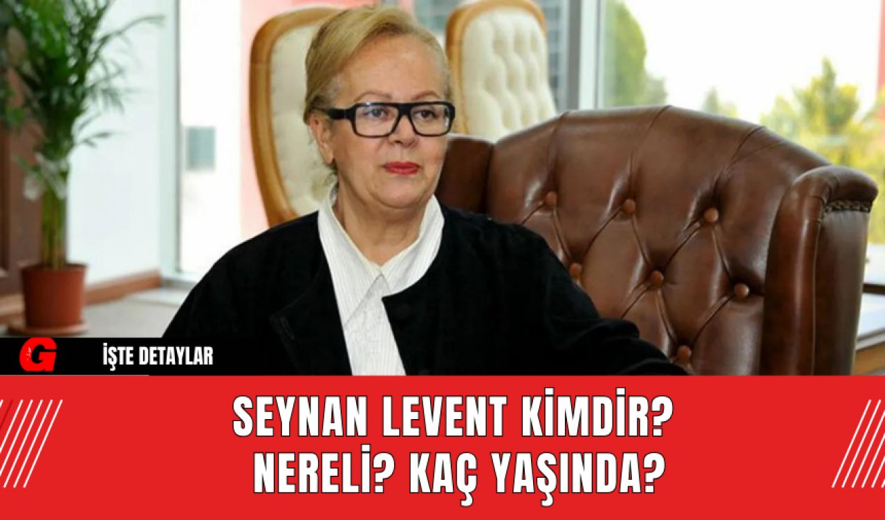 Seynan Levent Kimdir? Nereli? Kaç Yaşında?