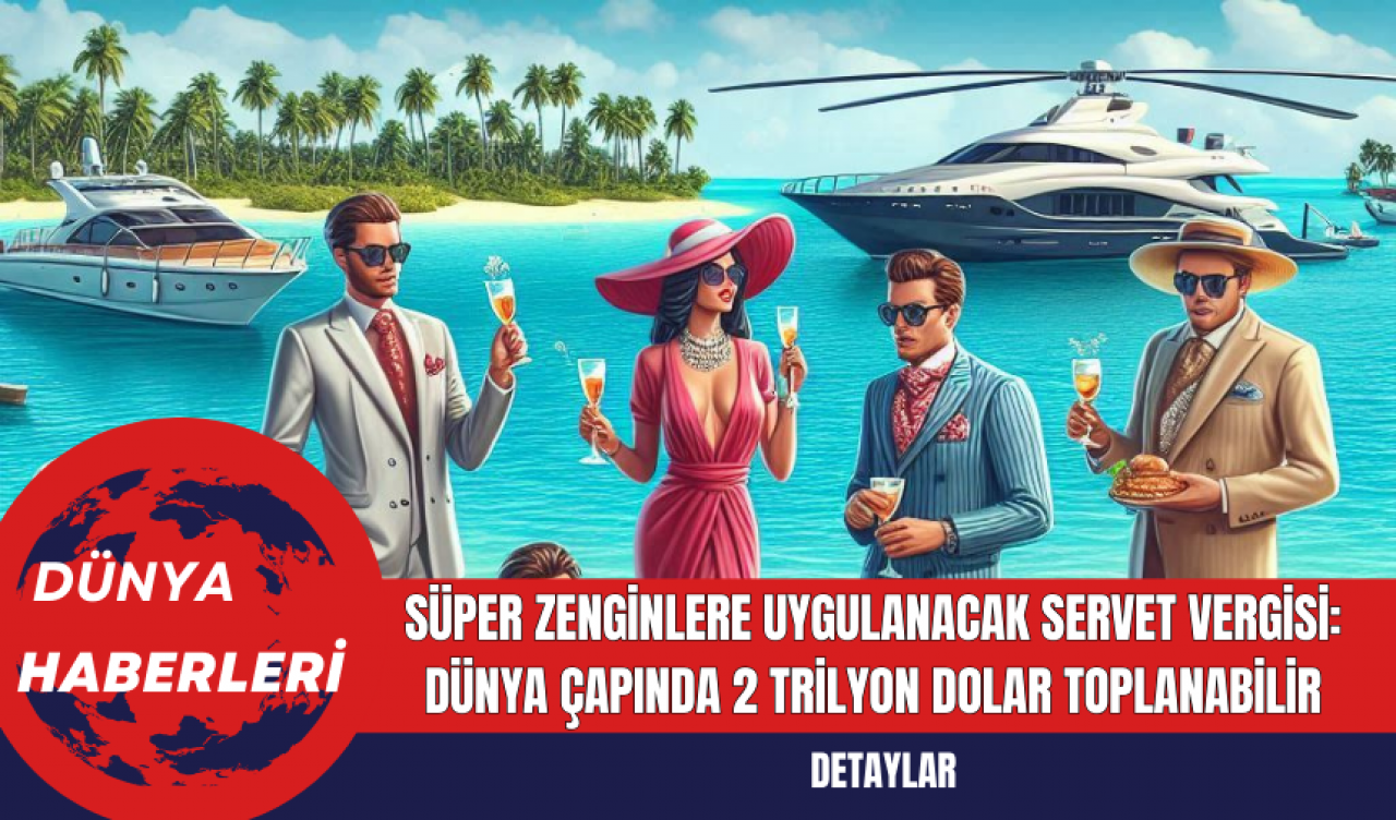 Süper Zenginlere Uygulanacak Servet Vergisi: Dünya Çapında 2 Trilyon Dolar Toplanabilir