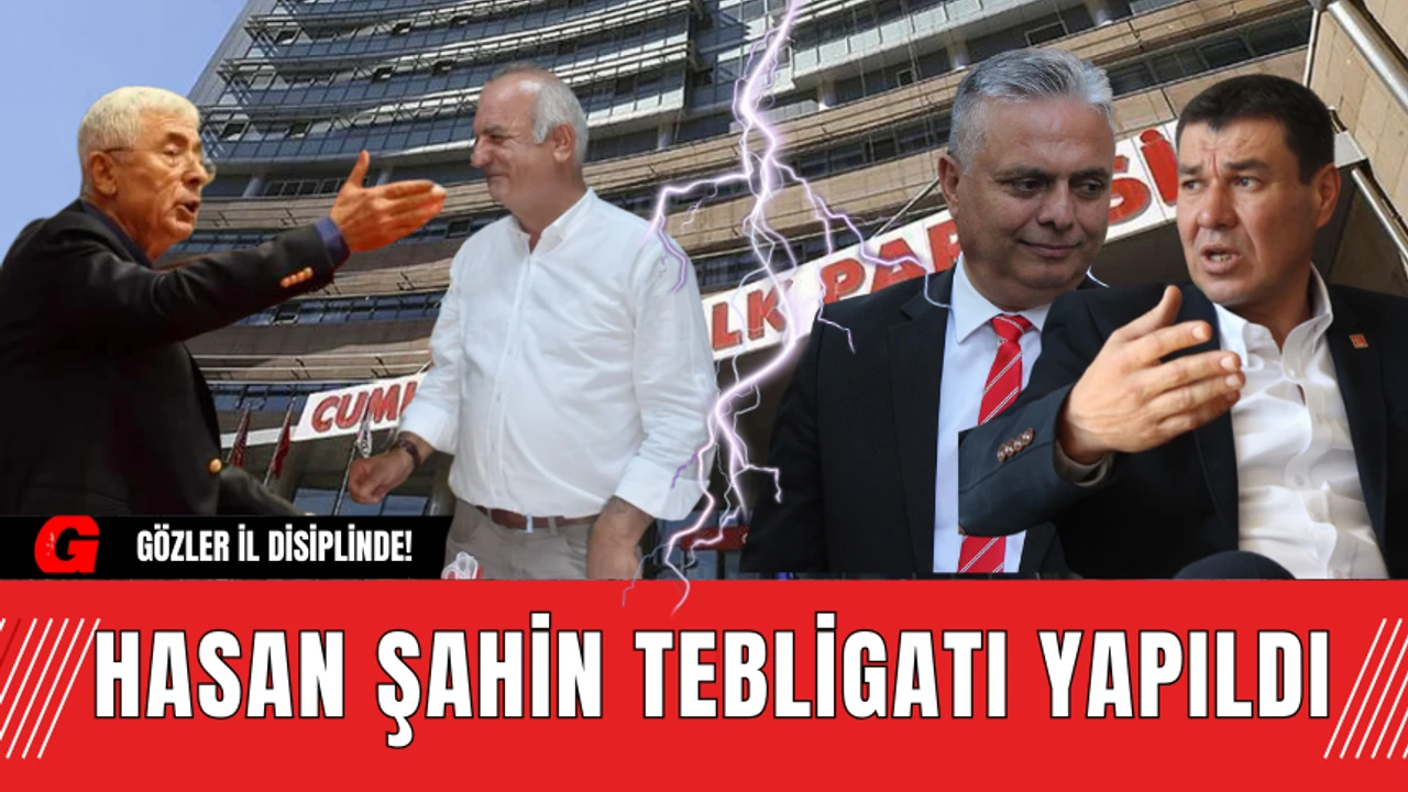 Kesin ihraç talepli tebligat CHP İl Disiplin'de