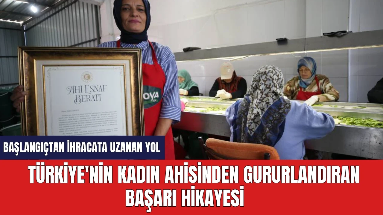 Türkiye'nin Kadın Ahisinden Gururlandıran Başarı Hikayesi