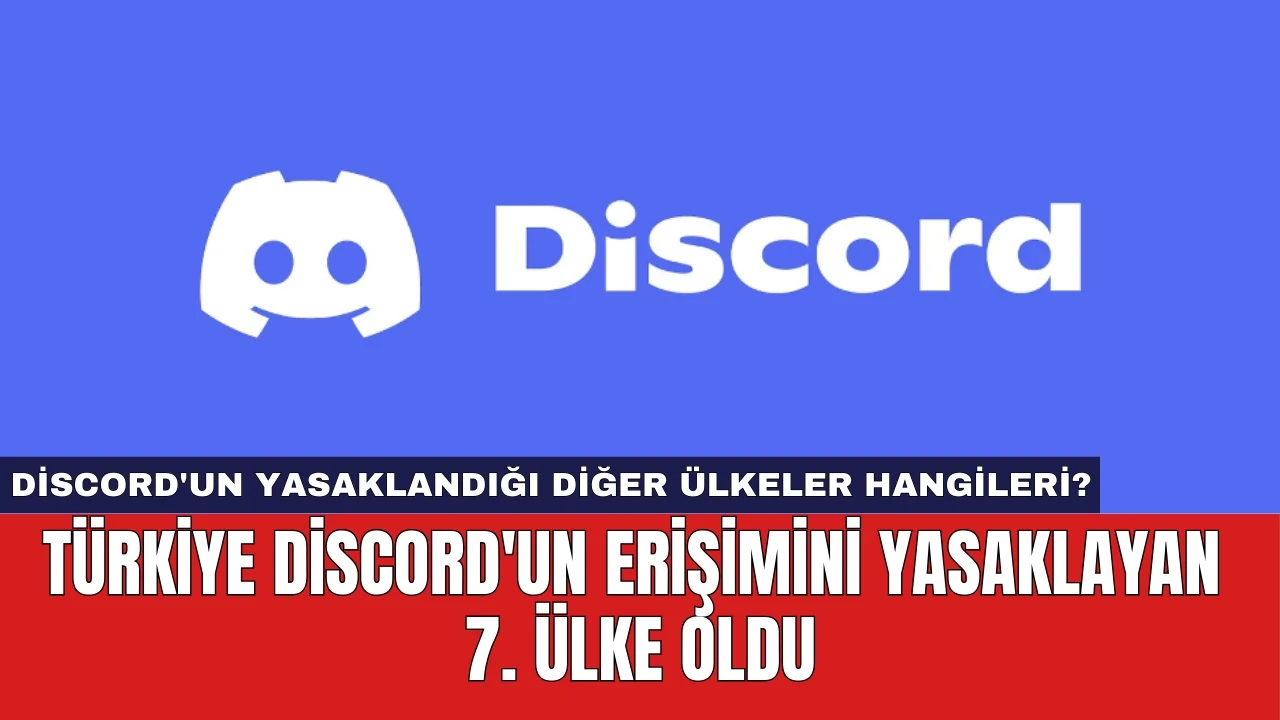 Türkiye Discord'un Erişimini Yasaklayanan 7. Ülke Oldu