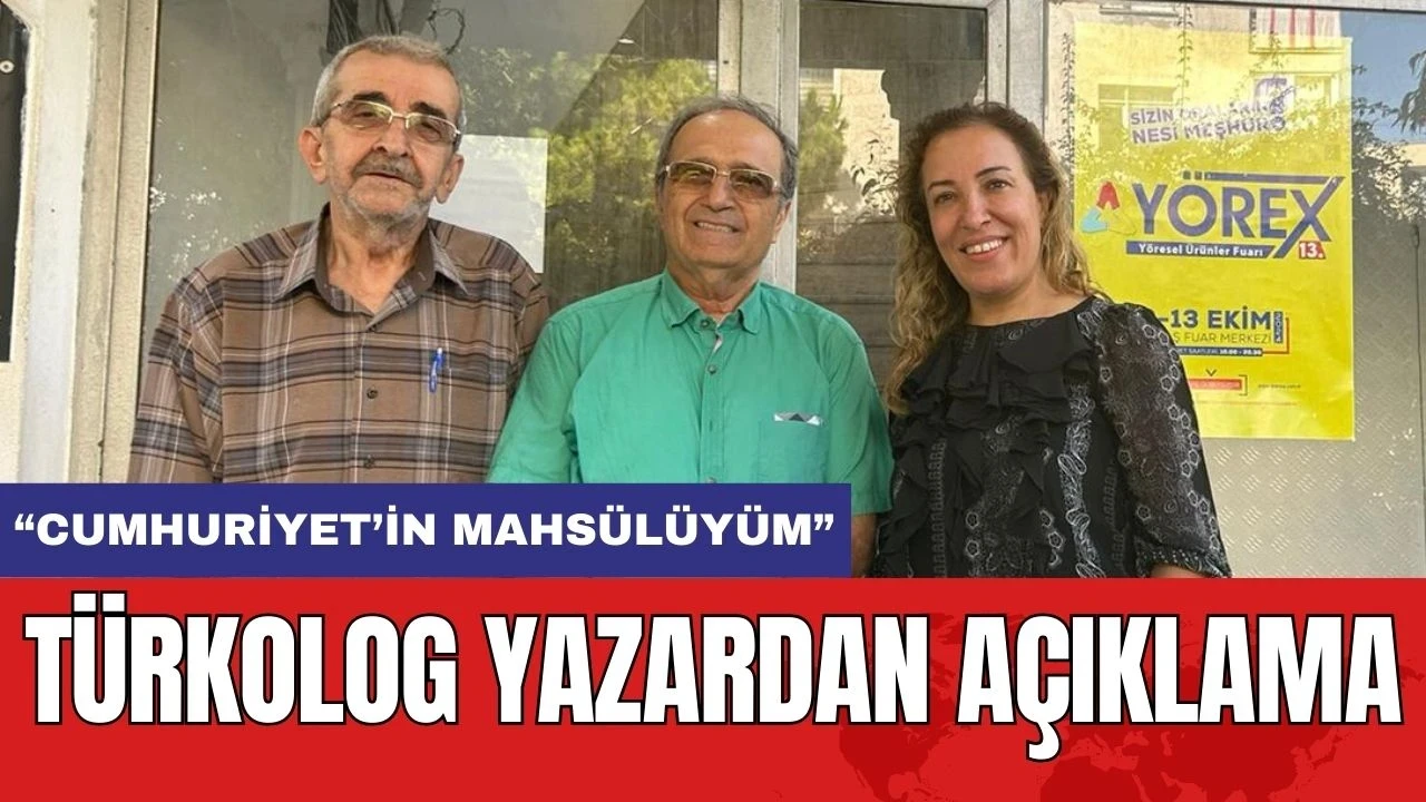 Türkolog Yazardan Dikkat Çeken Açıklama: Cumhuriyet'in Mahsulüyüm