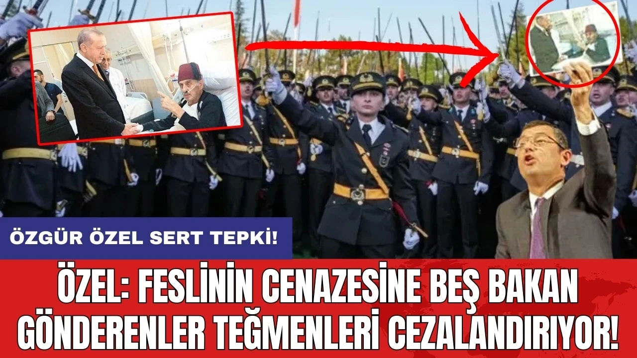 Özel: Feslinin Cenazesine Beş Bakan Gönderenler Teğmenleri Cezalandırıyor!