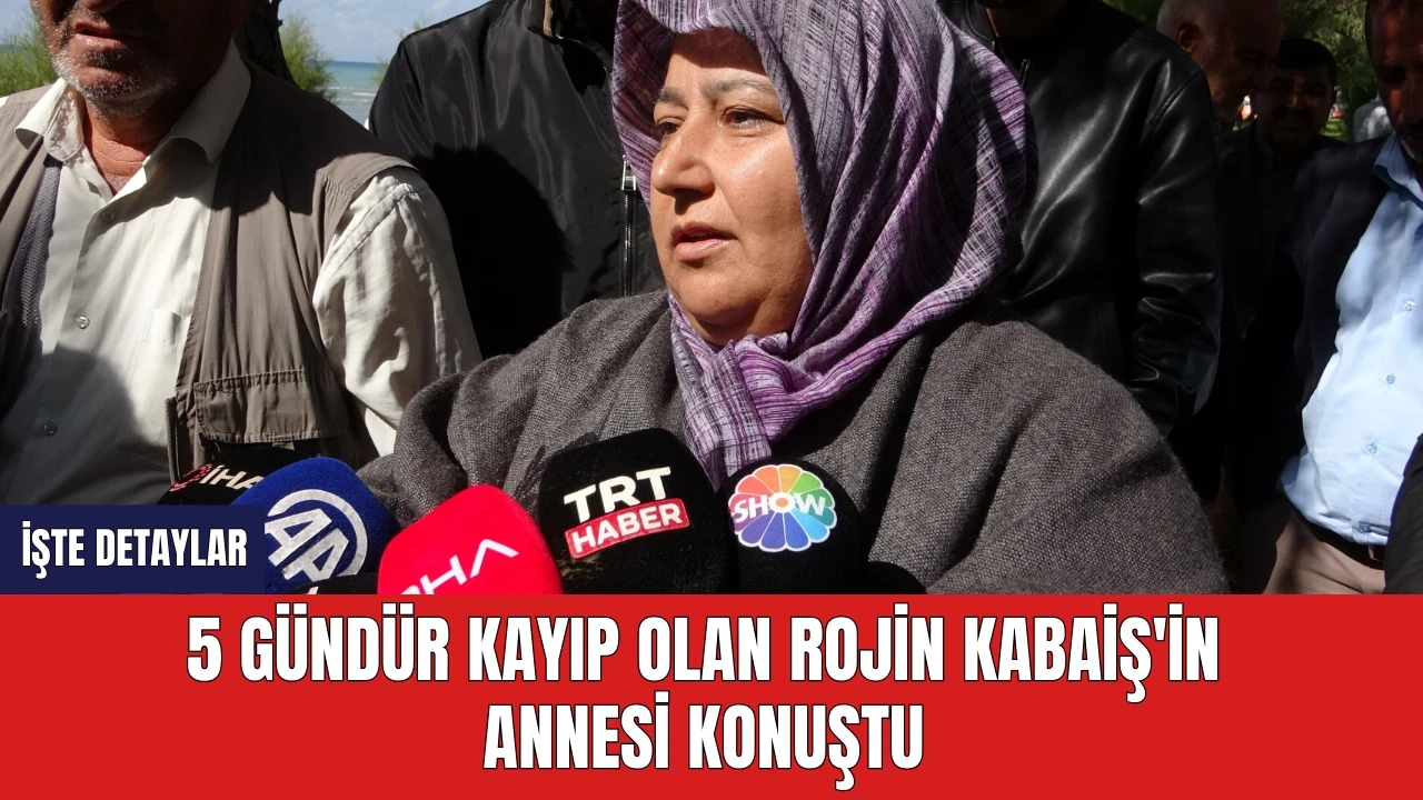 5 Gündür Kayıp Olan Rojin Kabaiş'in annesi konuştu