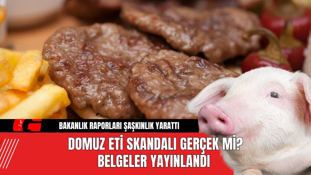 Domuz Eti Skandalı Gerçek Mi? Belgeler Yayınlandı