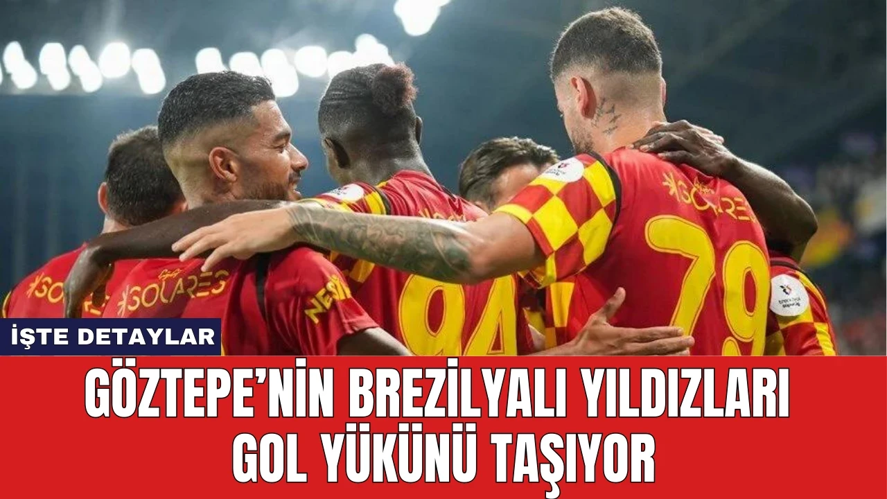 Göztepe’nin Brezilyalı Yıldızları Gol Yükünü Taşıyor