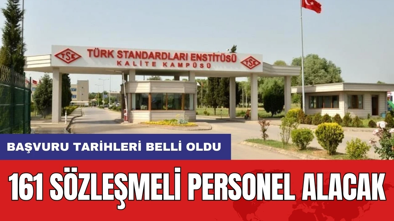 161 sözleşmeli personel alacak: Başvuru tarihleri belli oldu