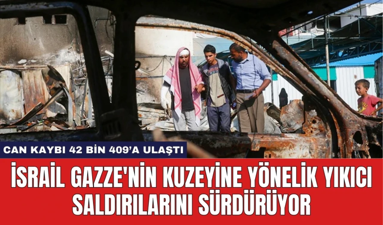 İsrail Gazze'nin Kuzeyine Yönelik Yıkıcı Saldırılarını Sürdürüyor