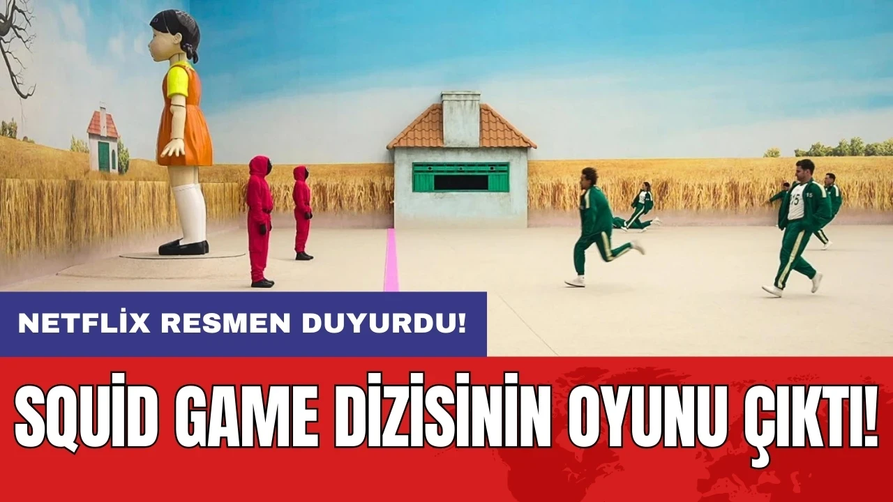 Netflix resmen duyurdu: Squid Game dizisinin oyunu çıktı!