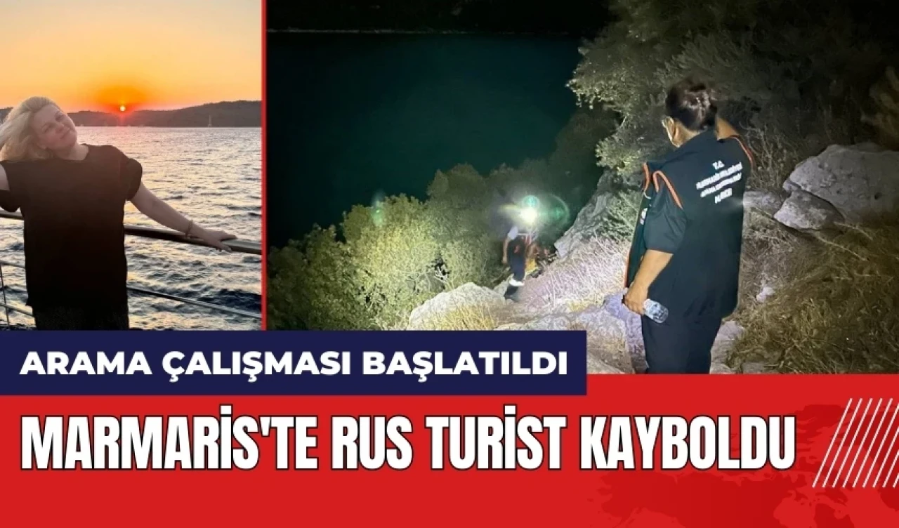 Marmaris'te Rus turist kayboldu!