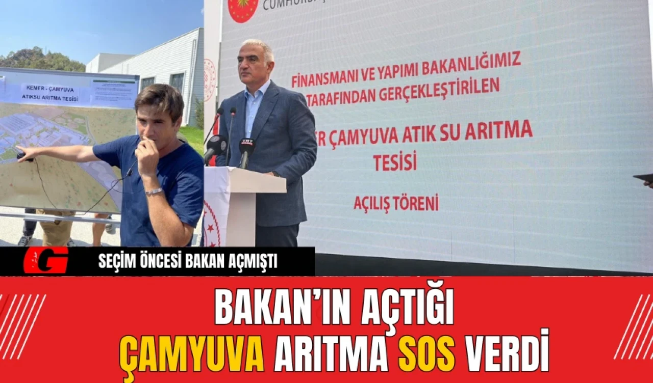 Kemer Çamyuva Atık Su Arıtma Tesisinde Koku Problemi