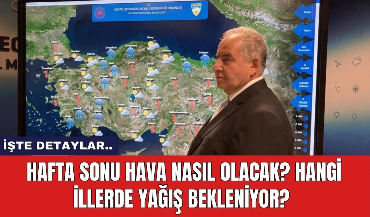 Hafta sonu hava nasıl olacak?