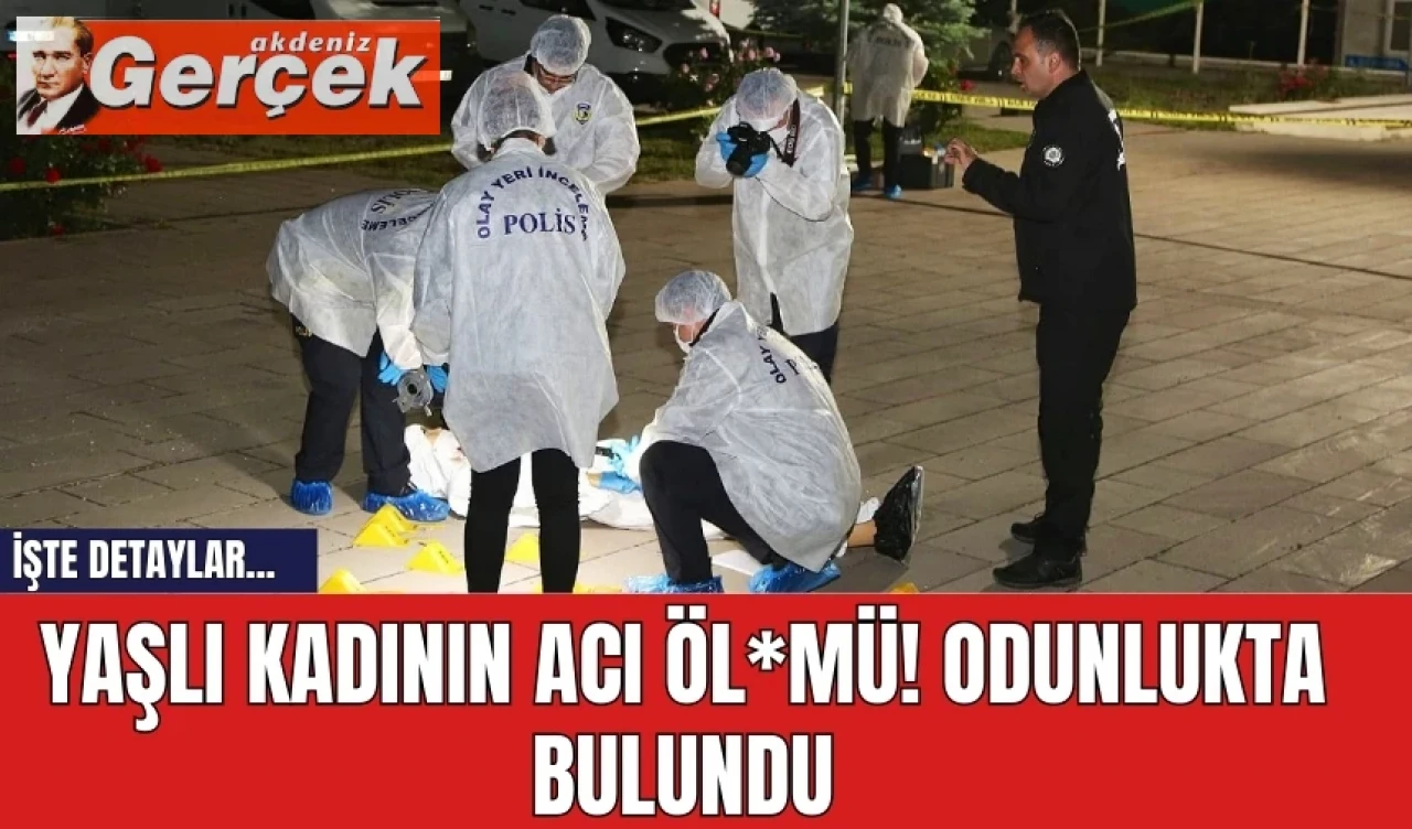 Yaşlı kadının acı öl*mü! Odunlukta bulundu