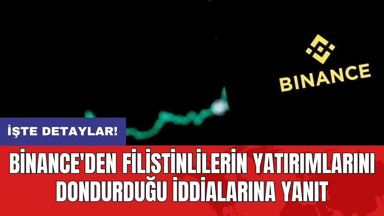 Binance'den Filistinlilerin yatırımlarını dondurduğu iddialarına yanıt