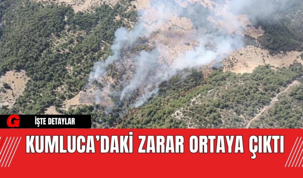 Kumluca’daki Zarar Ortaya Çıktı