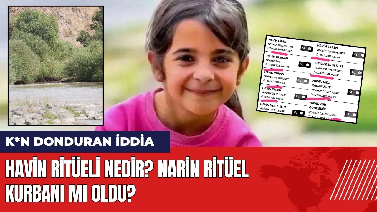 Havin ritüeli nedir? Narin ritüel kurbanı mı oldu?