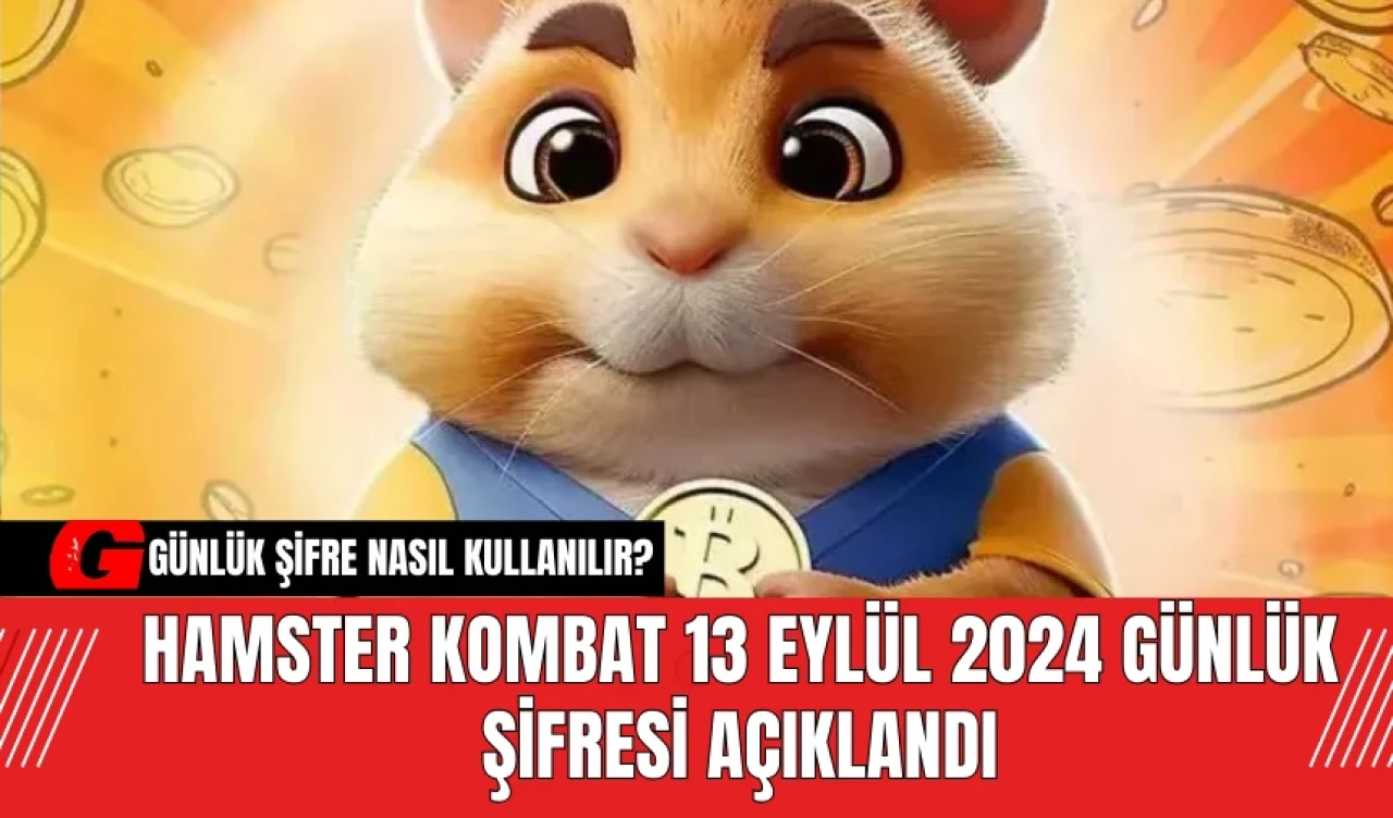 Hamster Kombat 13 Eylül 2024 Günlük Şifresi Açıklandı