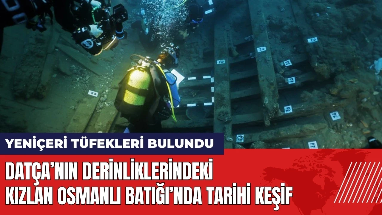 Kızlan Osmanlı Batığı’nda tarihi keşif: Yeniçeri tüfekleri bulundu