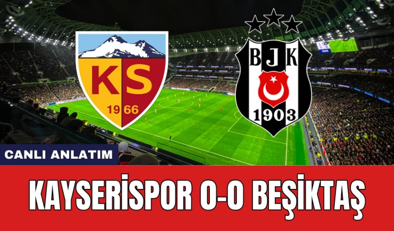 Kayserispor 0-0 Beşiktaş