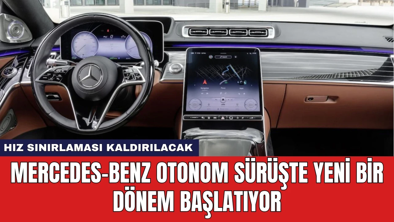 Mercedes-Benz Otonom Sürüşte Yeni Bir Dönem Başlatıyor