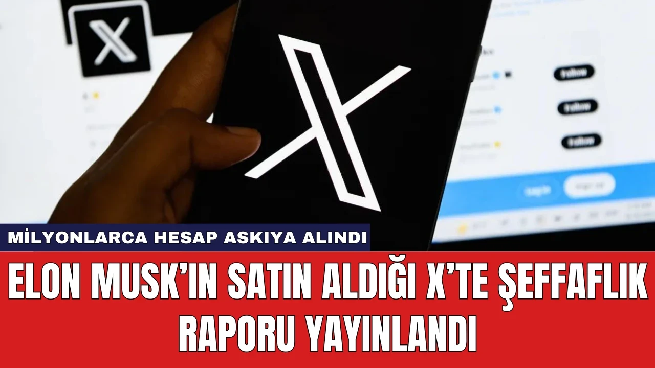 Elon Musk’ın Satın Aldığı X’te Şeffaflık Raporu Yayınlandı