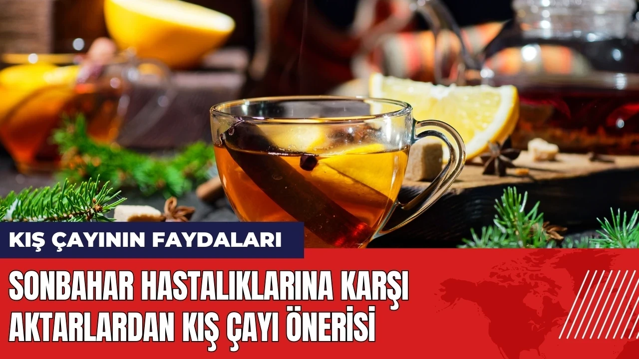 Sonbahar hastalıklarına karşı aktarlardan kış çayı önerisi