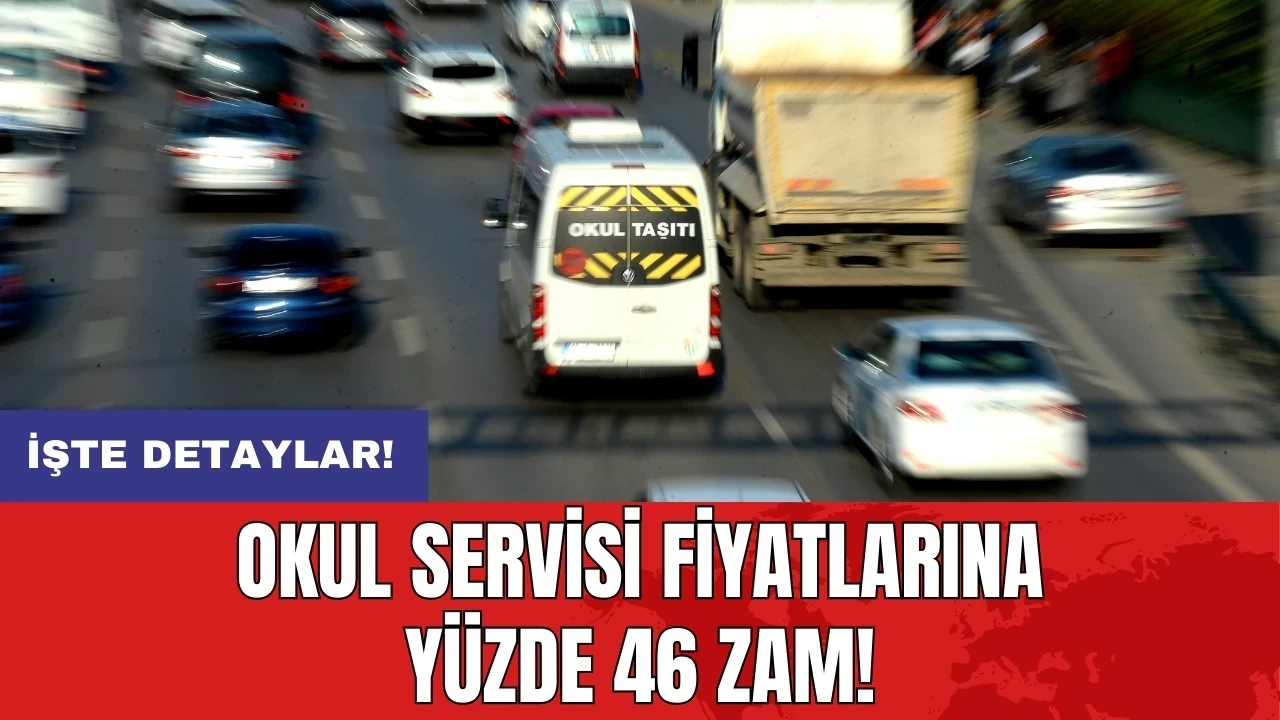 Bursa'da okul servisi fiyatlarına yüzde 46 zam!