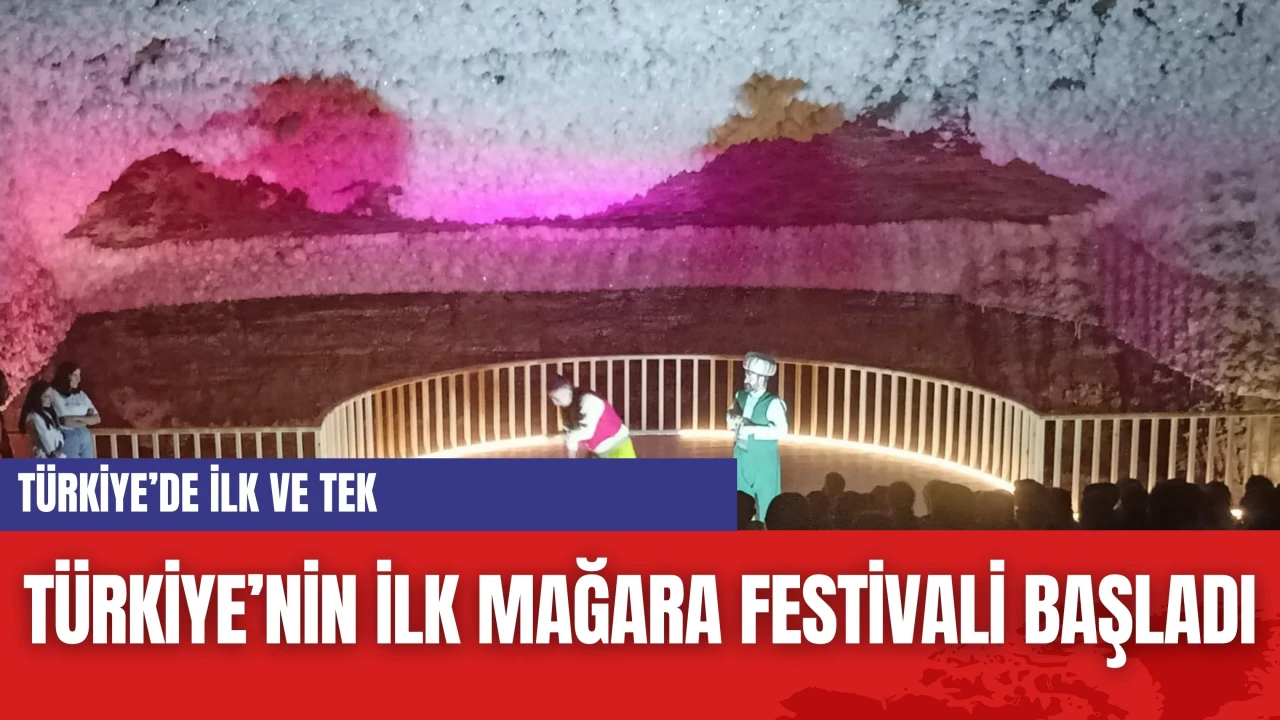 Türkiye’nin İlk Mağara Festivali Başladı