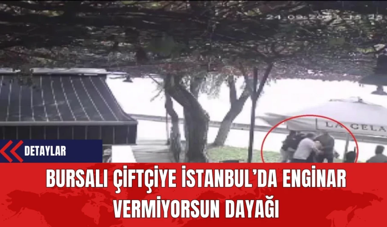 Bursalı Çiftçiye İstanbul’da Enginar Vermiyorsun Dayağı