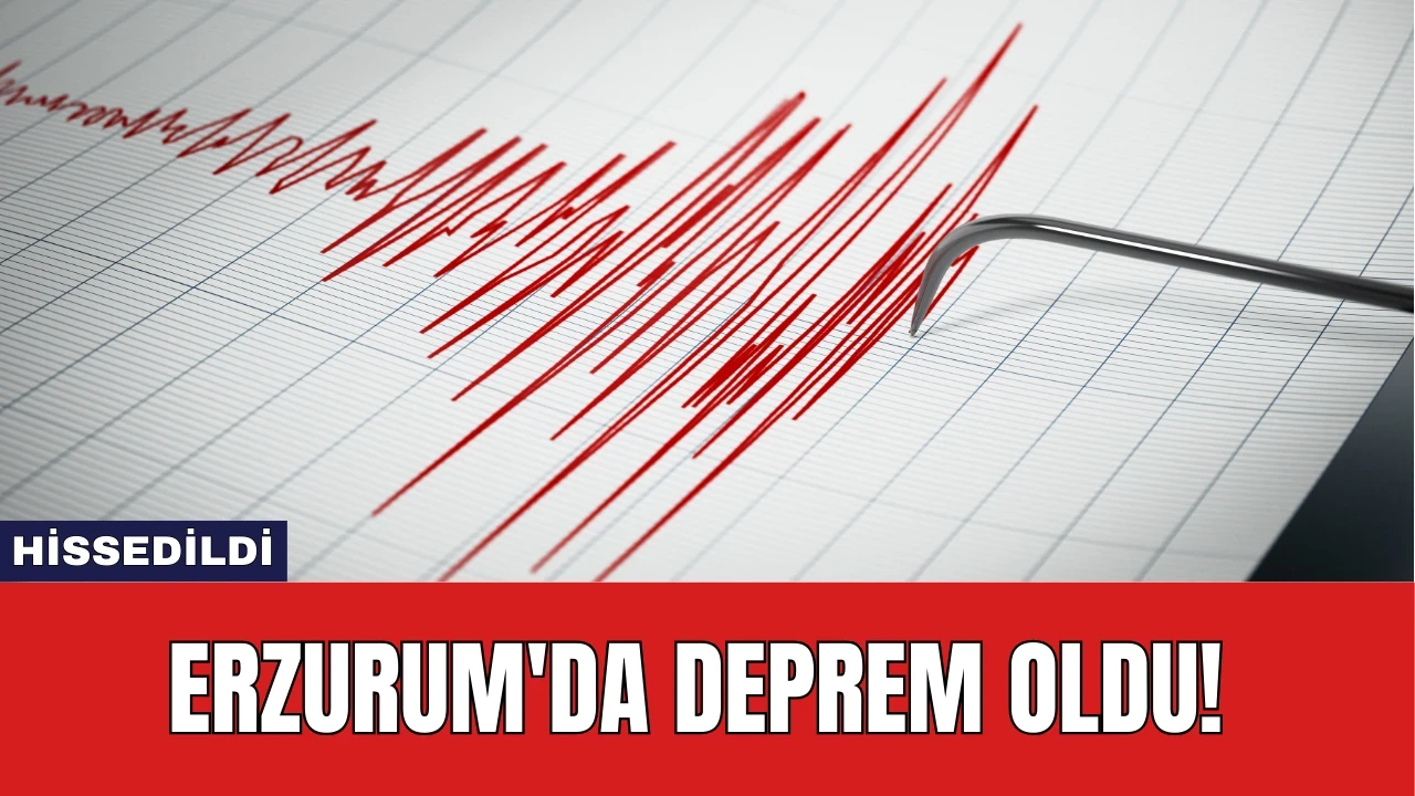 Erzurum'da Deprem Oldu!