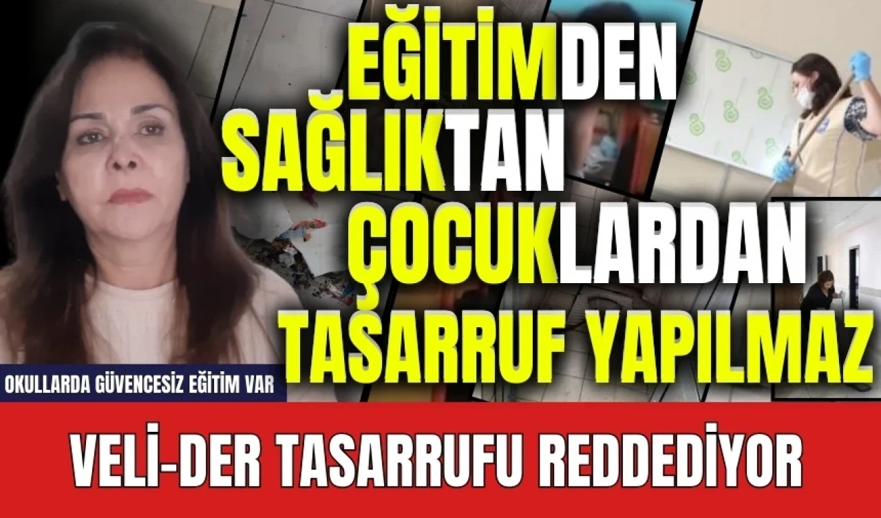 Okullarda temizlik krizi büyüyor! Veli-Der tasarrufu reddediyor