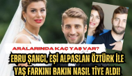 Ebru Şancı Eşi Alpaslan Öztürk ile Yaş Farkını Bakın Nasıl Tiye Aldı!