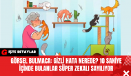 Görsel Bulmaca: Gizli Hata Nerede? 10 Saniye İçinde Bulanlar Süper Zekalı Sayılıyor