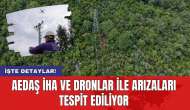 AEDAŞ İHA ve dronlar ile arızaları tespit ediliyor